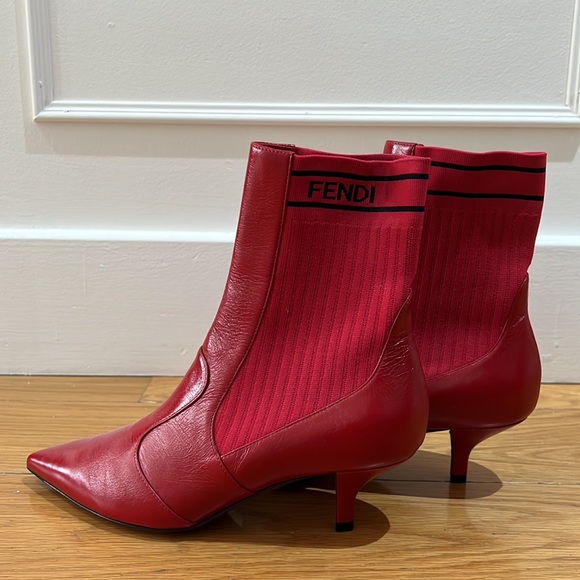 Fendi Stivali Leather Boots - Picture 3 of 8